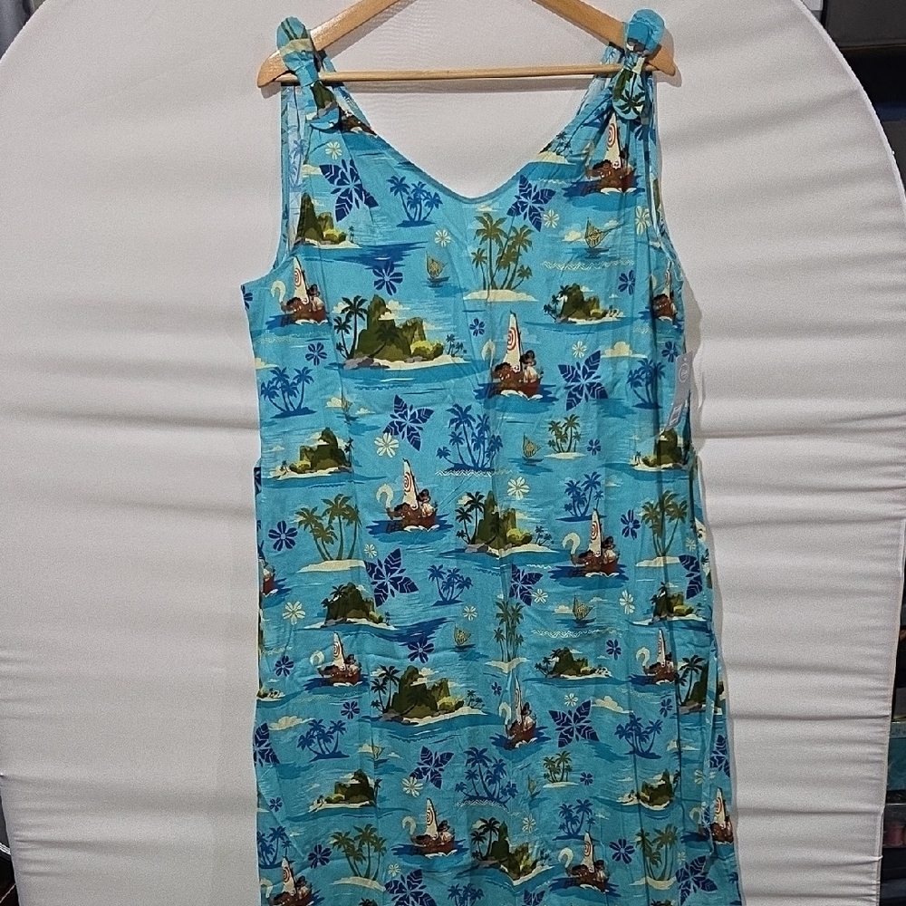 Disney Moana And Maui Dress XL